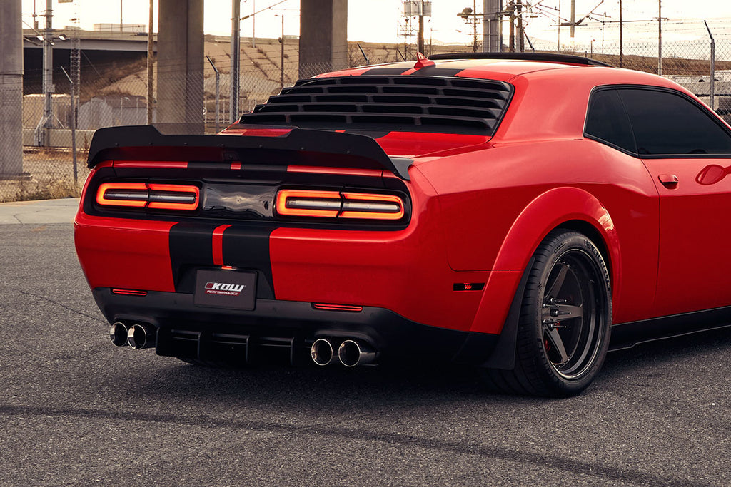 Top 3 Cat Back Exhaust Kits For Dodge Hellcat