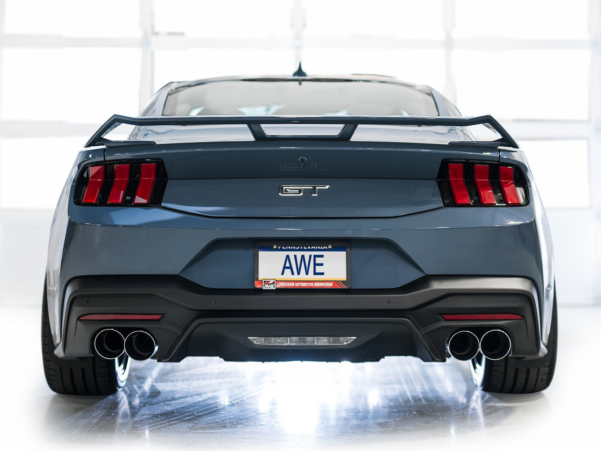 AWE Exhaust Suite for S650 Ford Mustang GT (QUAD TIPS) KOW Performance