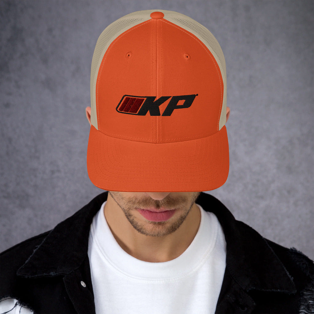 Trucker Cap - KP Black Logo - KOW Performance