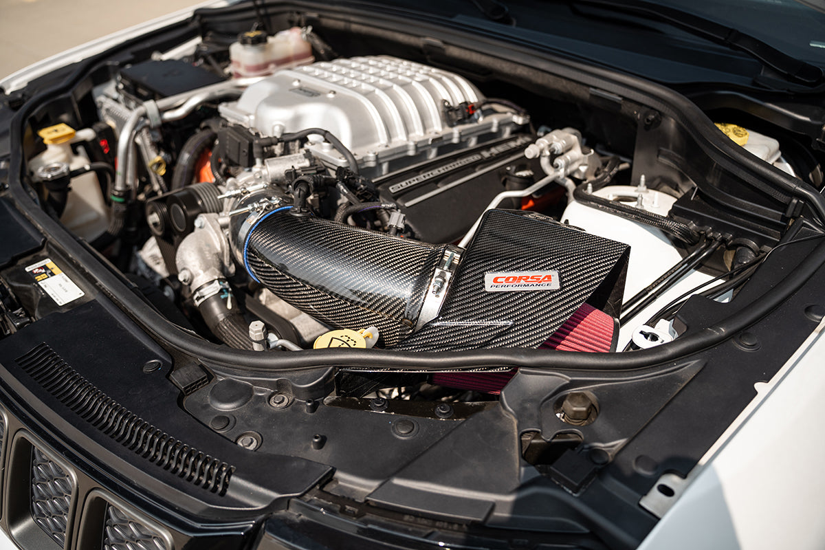 Diy Durango R/t Intake Corsa Carbon Fiber Air Intake | 2021-2026 Dodge Durango SRT Hellcat 6 ...