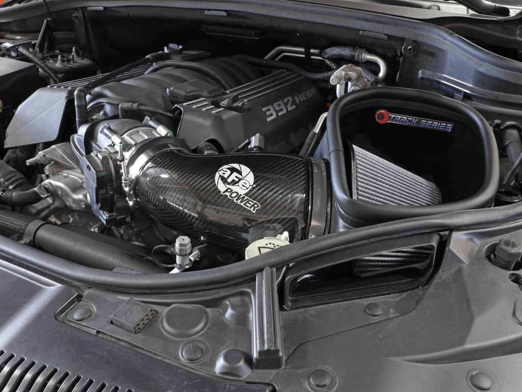 aFe Track Series Carbon Fiber Intake Jeep Grand Cherokee SRT8 (12-21) V8 6.4L HEMI - KOW Performance
