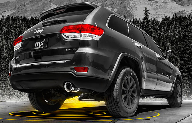 Magnaflow MF Series Cat-Back Exhaust (14-21) Jeep Grand Cherokee WK2 3.6L V6 - KOW Performance