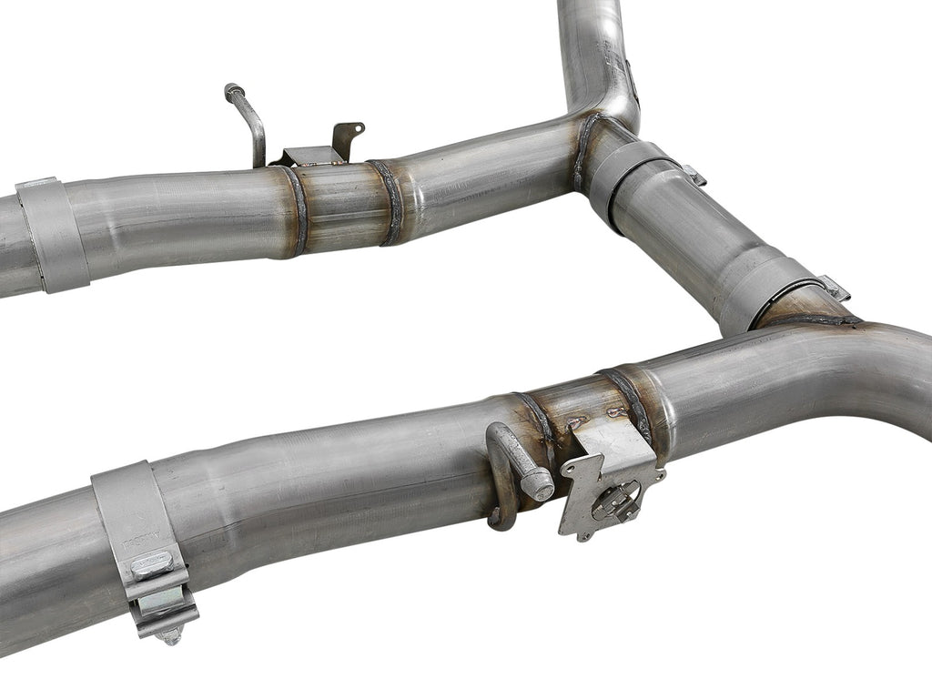 aFe MACH Force-Xp 3" 304 SS Cat-Back Exhaust Dodge Challenger (15-19) 6.4L/6.2L SC (With Valves) - KOW Performance