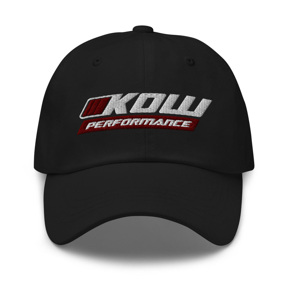 Baseball Cap Unisex / KOW Performance (White Logo) - KOW Performance