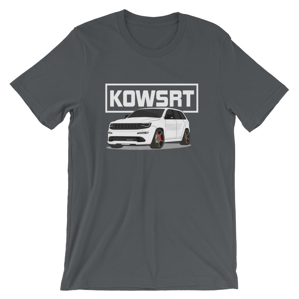 KOWSRT Short-Sleeve Unisex T-Shirt White Logo - KOW Performance