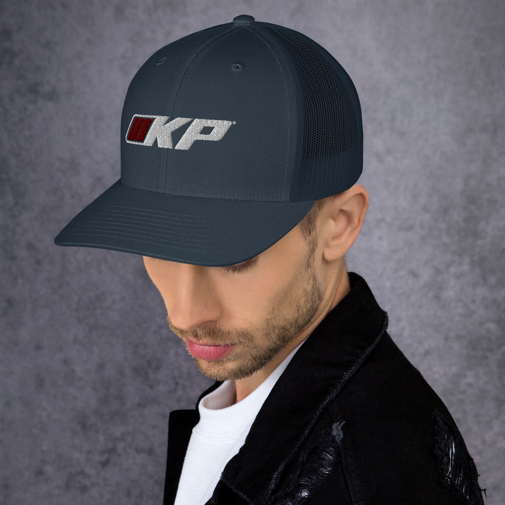 Trucker Cap - KP White Logo - KOW Performance